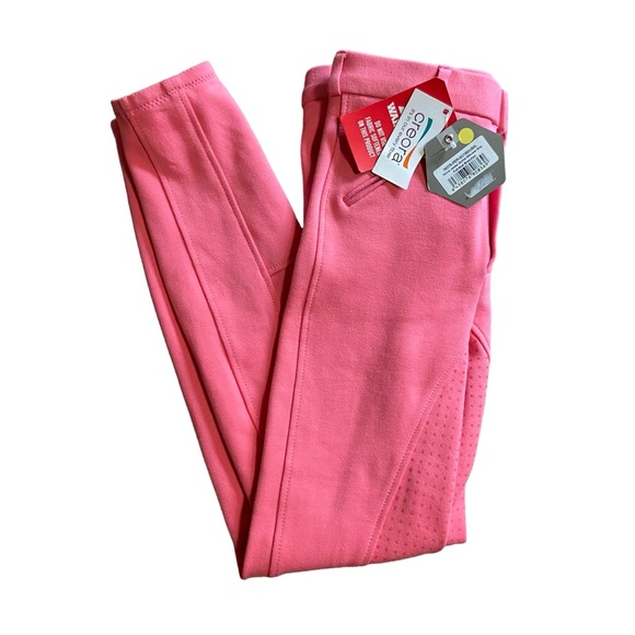 Horze Active Kids Full Seat Breeches New Size Girls Extra Large EU 160 - Picture 1 of 11